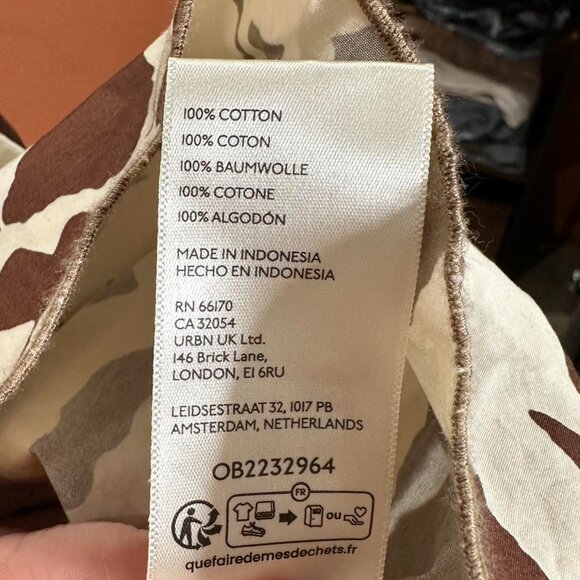 BDG Eva Tie-Front Ruched Strap Trapse Mini Dress - Picture 4 of 5